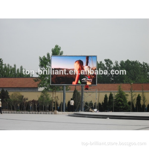 P10 outdoor LED high definition full color advertising large screen display